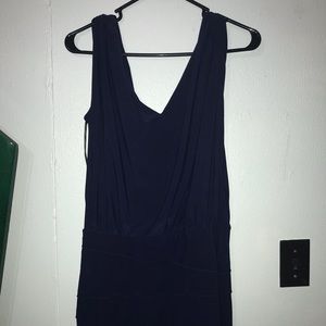 Blue cocktail dress